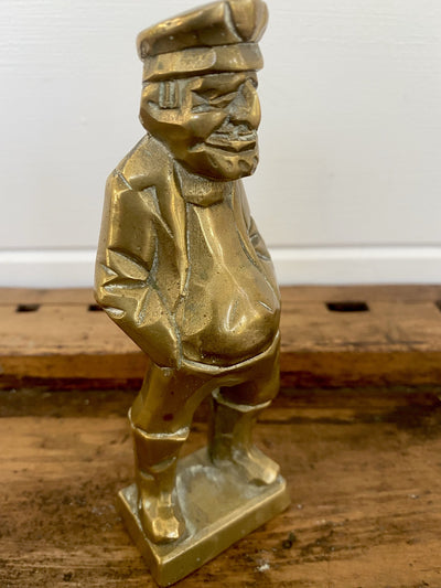 Vintage Brass Old Salt