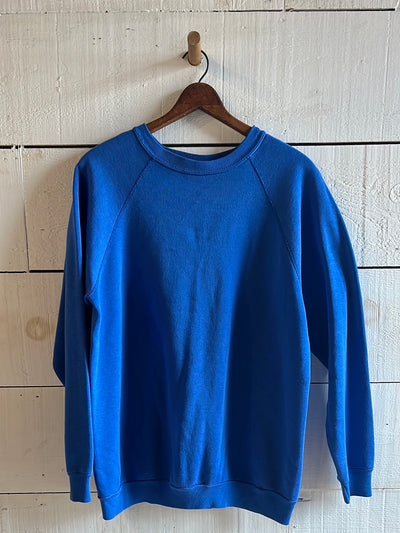 Vintage Raglan Sweatshirt - Blue