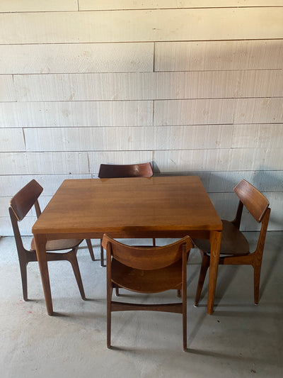 Vintage Danish Modern Teak Dining Table