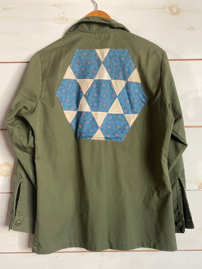 Quilt Patch - Vintage Military Shirt