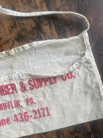 Vintage Juniata Lumber & Supply Co. Apron