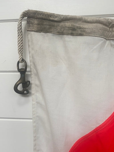 Vintage Nautical "F: Foxtrot" Signal Flag