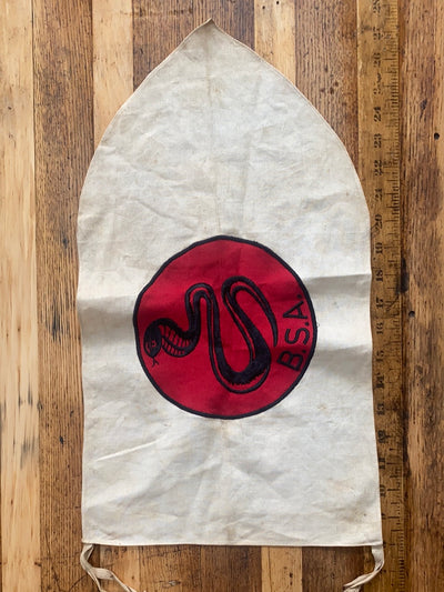 Vintage BSA Snake Flag
