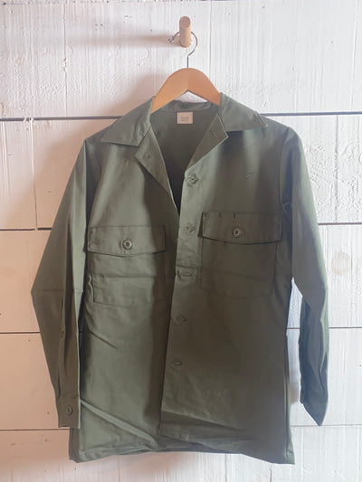 Indigo Quilt Patch - Vintage Military Shirt