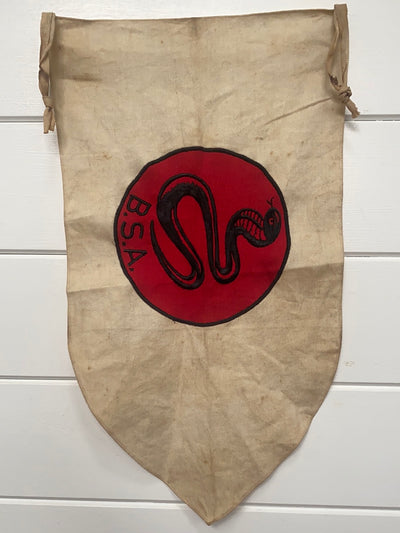 Vintage BSA Snake Flag