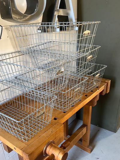 Vintage Locker Baskets - Long