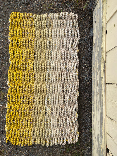Recycled Lobster Rope Door Mat