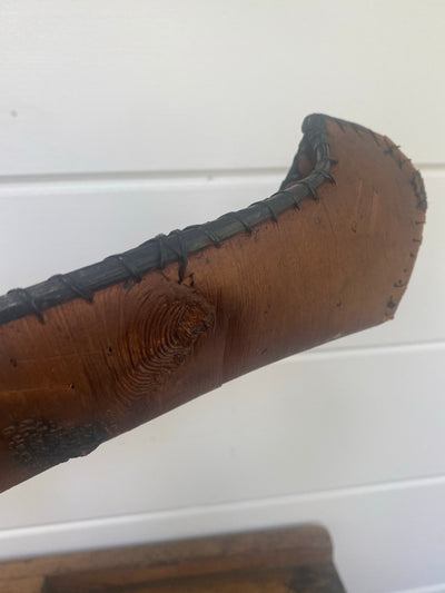 Souvenir Birch Bark Canoe