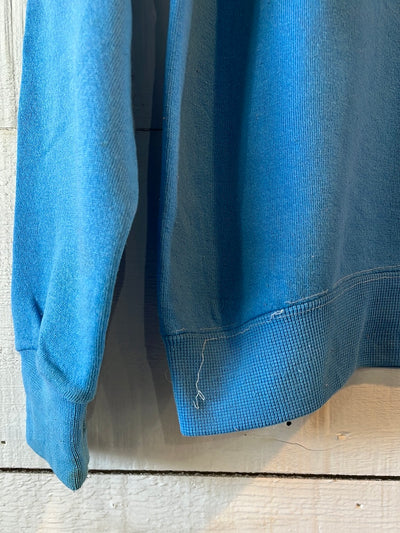 Vintage Raglan Sweatshirt -Baby Blue