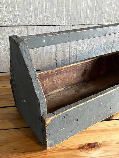 Vintage Wood Tool Caddy