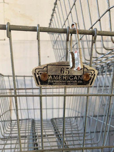 Vintage Locker Baskets - Long