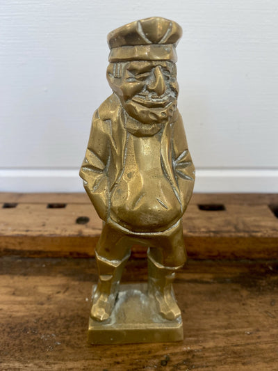 Vintage Brass Old Salt