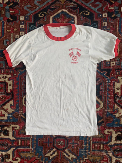 Vintage 80's Soccer Ringer Tee