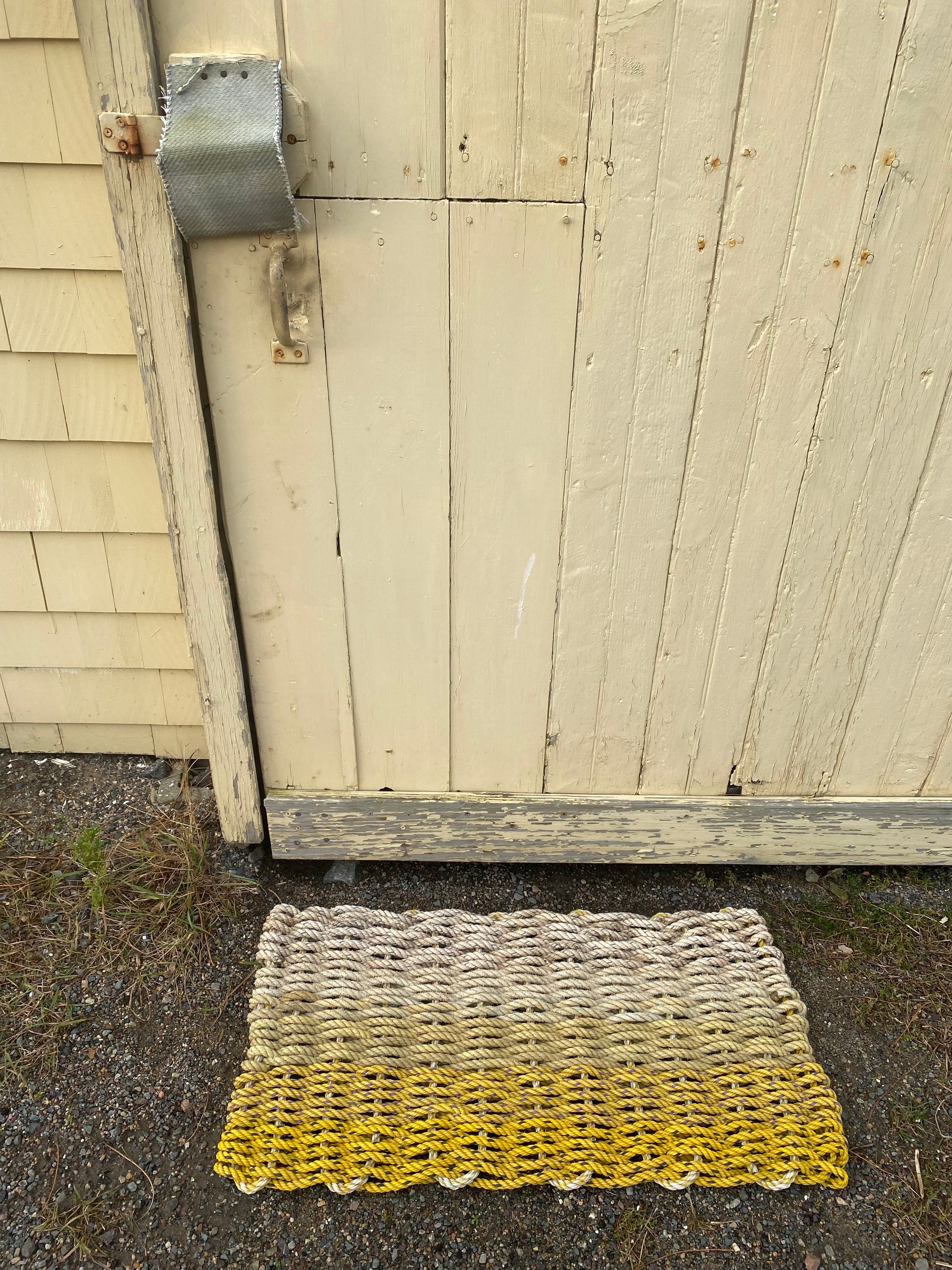 Recycled Lobster Rope Door Mat