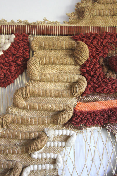 Vintage Woven Wall Hanging