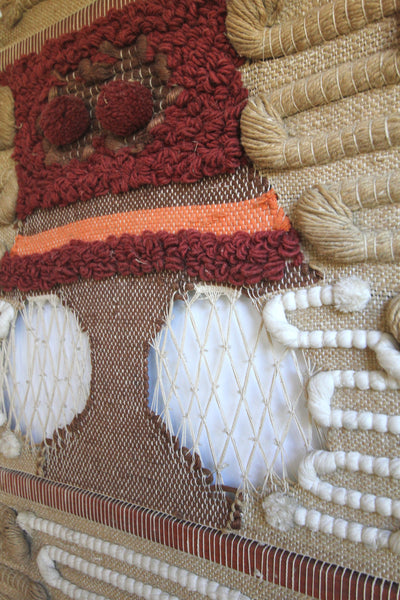 Vintage Woven Wall Hanging