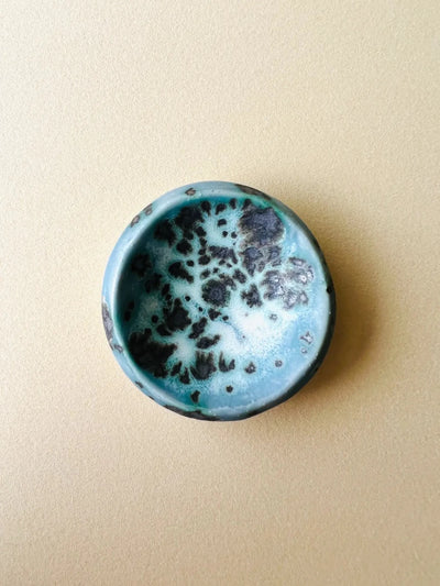 Moonscape Tiny Ring Dish - Diamonds & Rust