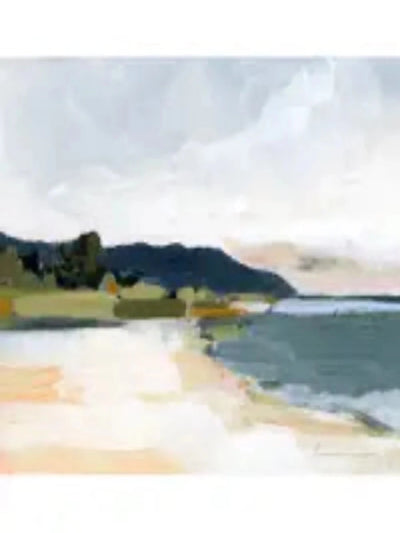 North Shore Canvas Print - Diamonds & Rust