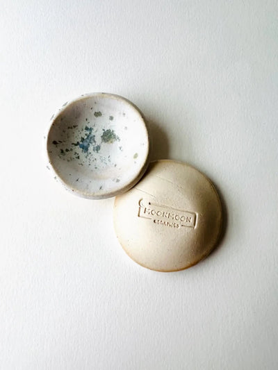 Sea Salt Tiny Ring Dish - Diamonds & Rust