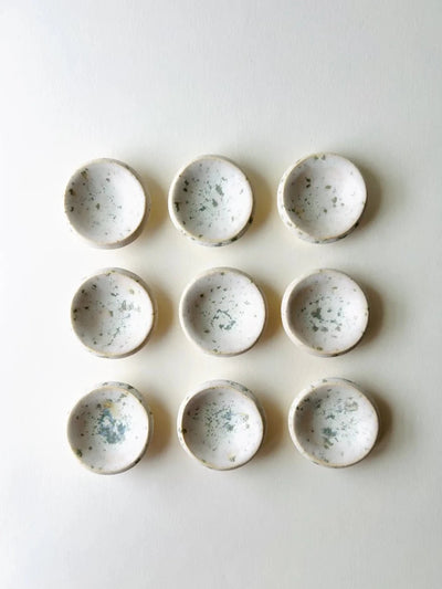 Sea Salt Tiny Ring Dish - Diamonds & Rust