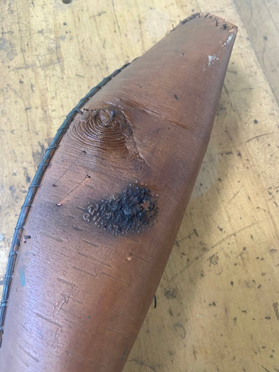 Souvenir Birch Bark Canoe - Diamonds & Rust