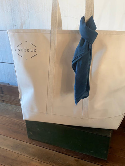 Steele Canvas Standard Medium Tote - Diamonds & Rust
