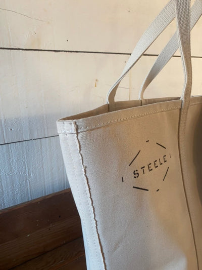 Steele Canvas Standard Medium Tote - Diamonds & Rust