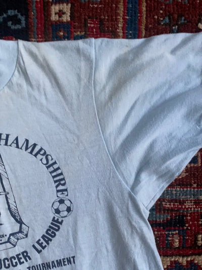 Vintage 1982 New Hampshire Soccer Tee - Diamonds & Rust