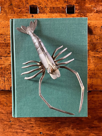 Vintage Brass Lobster - Diamonds & Rust