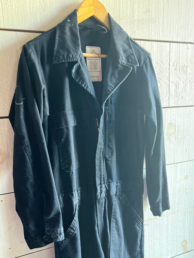 Vintage Dark Navy Coveralls - Diamonds & Rust