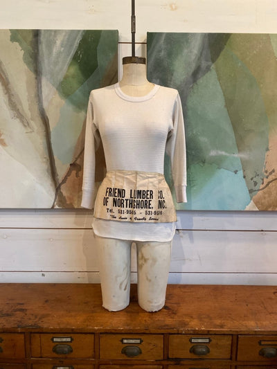 Vintage Friend Lumber Co. Apron - Diamonds & Rust