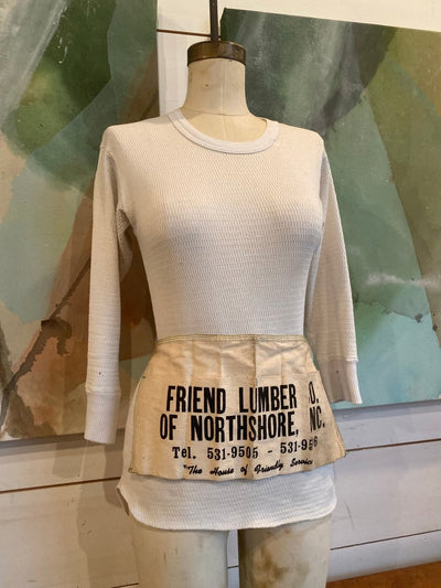 Vintage Friend Lumber Co. Apron - Diamonds & Rust