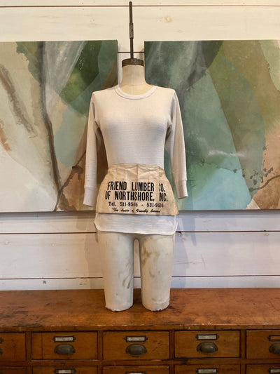 Vintage Friend Lumber Co. Apron - Diamonds & Rust