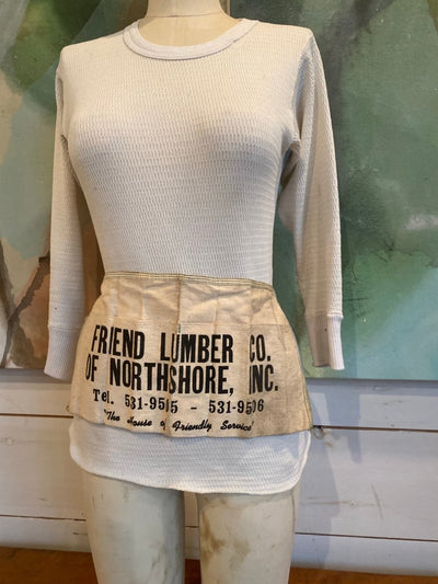 Vintage Friend Lumber Co. Apron - Diamonds & Rust
