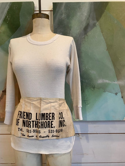 Vintage Friend Lumber Co. Apron - Diamonds & Rust