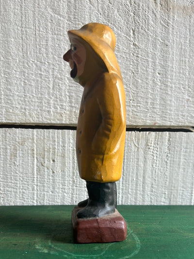 Vintage Gloucester Fisherman Salt Shaker - Diamonds & Rust