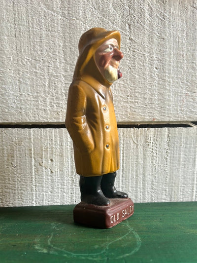 Vintage Gloucester Fisherman Salt Shaker - Diamonds & Rust