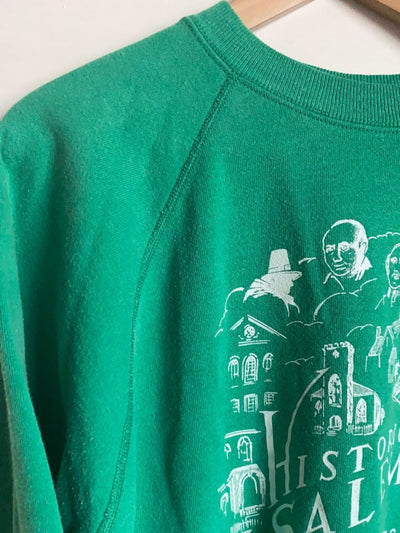 Vintage Historic Salem Raglan Sweatshirt - Diamonds & Rust