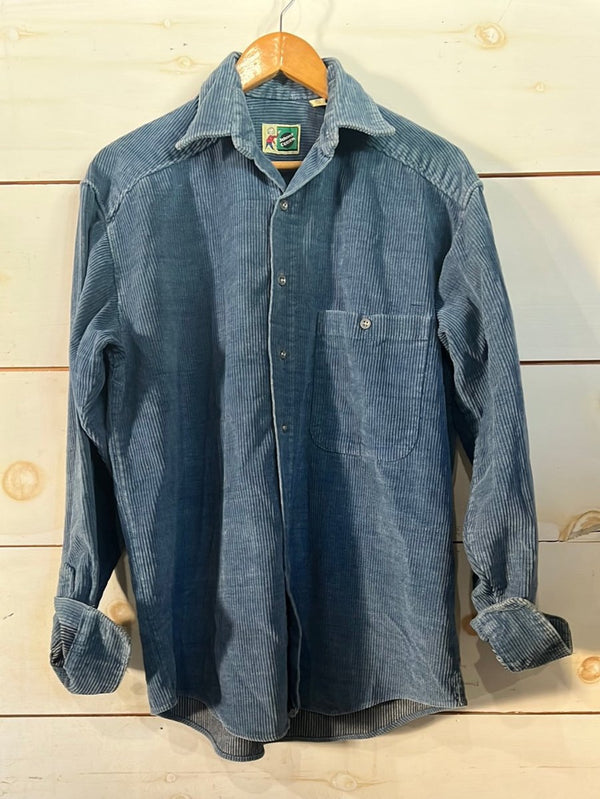 Vintage Johnny Cotton Corduroy Shirt - Diamonds & Rust