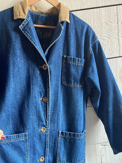 Vintage LEE Denim Duster - Diamonds & Rust