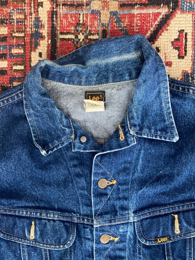 Vintage LEE Denim Jacket - 46 - Diamonds & Rust
