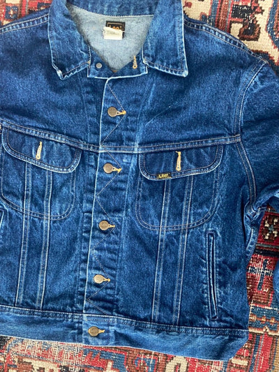 Vintage LEE Denim Jacket - 46 - Diamonds & Rust