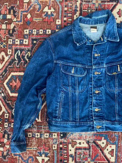 Vintage LEE Denim Jacket - 46 - Diamonds & Rust