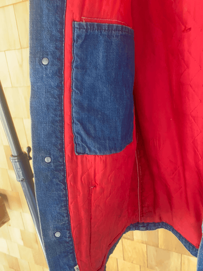 Vintage Madewell Quilt Lined Chore Coat - Diamonds & Rust