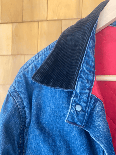 Vintage Madewell Quilt Lined Chore Coat - Diamonds & Rust