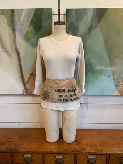Vintage National Lumber Co. Apron - Diamonds & Rust
