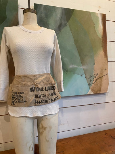 Vintage National Lumber Co. Apron - Diamonds & Rust