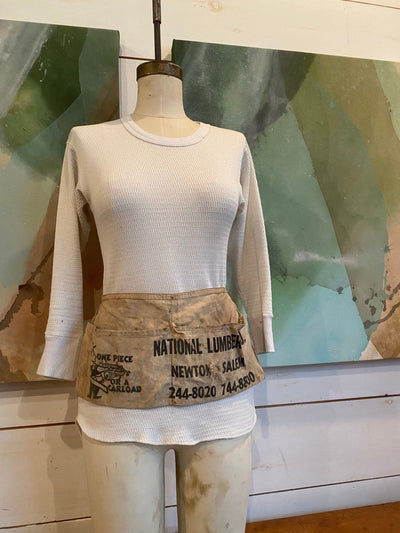 Vintage National Lumber Co. Apron - Diamonds & Rust