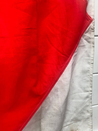 Vintage Nautical "F: Foxtrot" Signal Flag - Diamonds & Rust