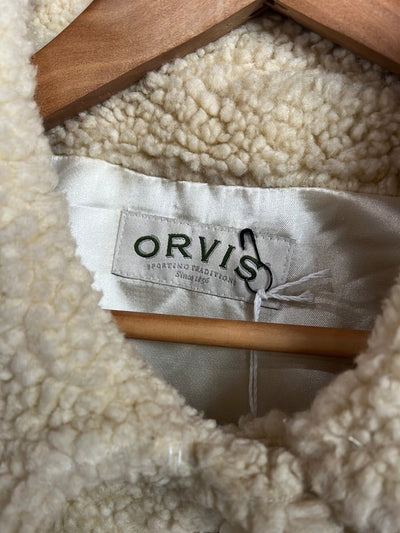 Vintage ORVIS Sherpa Coat - Diamonds & Rust